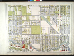 WPA Land use survey map for the City of Los Angeles, book 4 (Van Nuys District to Garvanza District), sheet 12