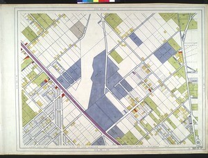 WPA Land use survey map for the City of Los Angeles, book 2 (Tujunga), sheet 21