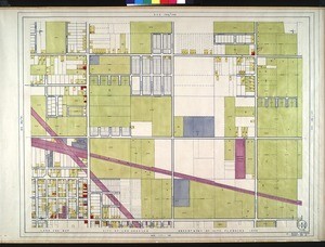 WPA Land use survey map for the City of Los Angeles, book 4 (Van Nuys District to Garvanza District), sheet 2