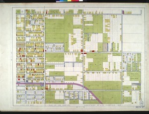 WPA Land use survey map for the City of Los Angeles, book 3 (San Fernando Valley from Canoga Park District to Van Nuys District), sheet 36