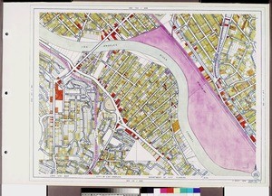 WPA Land use survey map for the City of Los Angeles, book 6 (Hollywood District to Boyle Heights District), sheet 5