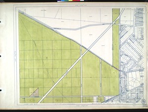 WPA Land use survey map for the City of Los Angeles, book 9 (Pacific Palisades Area to Mines Field (Municipal Airport)), sheet 27