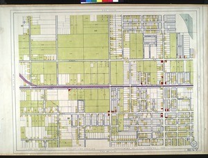 WPA Land use survey map for the City of Los Angeles, book 4 (Van Nuys District to Garvanza District), sheet 9