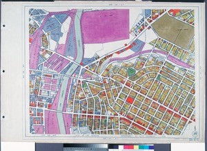 WPA Land use survey map for the City of Los Angeles, book 6 (Hollywood District to Boyle Heights District), sheet 30