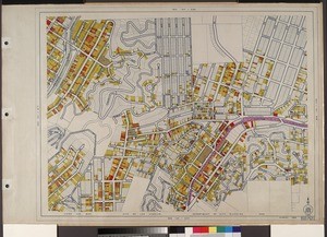 WPA Land use survey map for the City of Los Angeles, book 6 (Hollywood District to Boyle Heights District), sheet 15