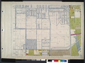 WPA Land use survey map for the City of Los Angeles, book 10 (Shoestring Addition to San Pedro District), sheet 3