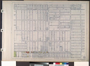 WPA Land use survey map for the City of Los Angeles, book 8 (Downtown Los Angeles and Hyde Park to Watts District), sheet 26
