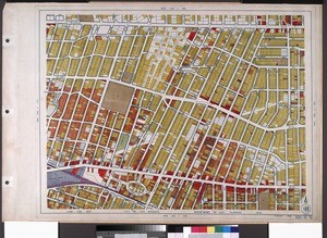 WPA Land use survey map for the City of Los Angeles, book 6 (Hollywood District to Boyle Heights District), sheet 26