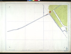 WPA Land use survey map for the City of Los Angeles, book 5 (Santa Monica Mountains from Girard to Van Nuys District), sheet 10