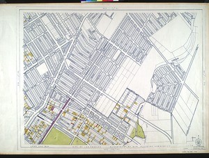 WPA Land use survey map for the City of Los Angeles, book 9 (Pacific Palisades Area to Mines Field (Municipal Airport)), sheet 17