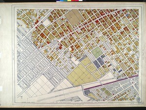 WPA Land use survey map for the City of Los Angeles, book 9 (Pacific Palisades Area to Mines Field (Municipal Airport)), sheet 5