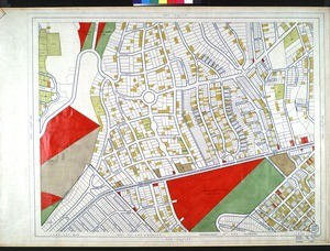 WPA Land use survey map for the City of Los Angeles, book 7 (Topanga Canyon to Hollywood District), sheet 31
