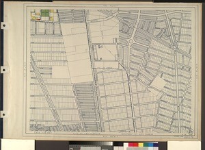 WPA Land use survey map for the City of Los Angeles, book 8 (Downtown Los Angeles and Hyde Park to Watts District), sheet 35