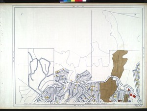 WPA Land use survey map for the City of Los Angeles, book 7 (Topanga Canyon to Hollywood District), sheet 29