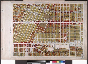 WPA Land use survey map for the City of Los Angeles, book 6 (Hollywood District to Boyle Heights District), sheet 33