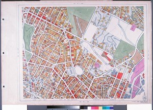 WPA Land use survey map for the City of Los Angeles, book 6 (Hollywood District to Boyle Heights District), sheet 21