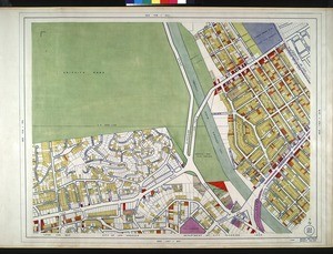 WPA Land use survey map for the City of Los Angeles, book 4 (Van Nuys District to Garvanza District), sheet 34