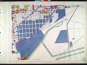 WPA Land use survey map for the City of Los Angeles, book 10 (Shoestring Addition to San Pedro District), sheet 20