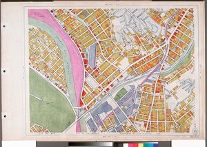 WPA Land use survey map for the City of Los Angeles, book 6 (Hollywood District to Boyle Heights District), sheet 14