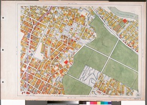 WPA Land use survey map for the City of Los Angeles, book 6 (Hollywood District to Boyle Heights District), sheet 13
