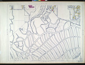 WPA Land use survey map for the City of Los Angeles, book 7 (Topanga Canyon to Hollywood District), sheet 17