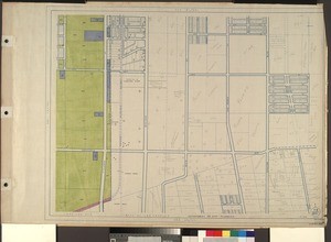 WPA Land use survey map for the City of Los Angeles, book 8 (Downtown Los Angeles and Hyde Park to Watts District), sheet 37