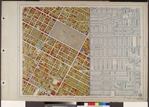 WPA Land use survey map for the City of Los Angeles, book 6 (Hollywood District to Boyle Heights District), sheet 38