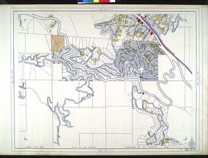 WPA Land use survey map for the City of Los Angeles, book 4 (Van Nuys District to Garvanza District), sheet 31