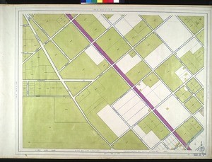WPA Land use survey map for the City of Los Angeles, book 3 (San Fernando Valley from Canoga Park District to Van Nuys District), sheet 9