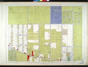 WPA Land use survey map for the City of Los Angeles, book 5 (Santa Monica Mountains from Girard to Van Nuys District), sheet 6