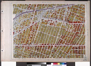 WPA Land use survey map for the City of Los Angeles, book 6 (Hollywood District to Boyle Heights District), sheet 32