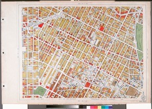 WPA Land use survey map for the City of Los Angeles, book 6 (Hollywood District to Boyle Heights District), sheet 20