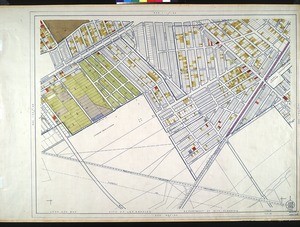 WPA Land use survey map for the City of Los Angeles, book 9 (Pacific Palisades Area to Mines Field (Municipal Airport)), sheet 20