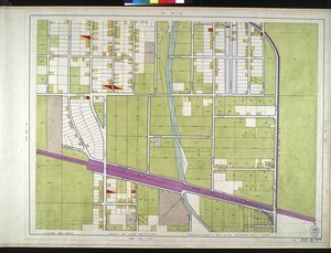 WPA Land use survey map for the City of Los Angeles, book 3 (San Fernando Valley from Canoga Park District to Van Nuys District), sheet 17