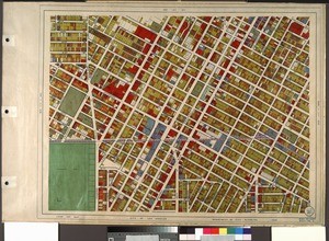 WPA Land use survey map for the City of Los Angeles, book 8 (Downtown Los Angeles and Hyde Park to Watts District), sheet 4