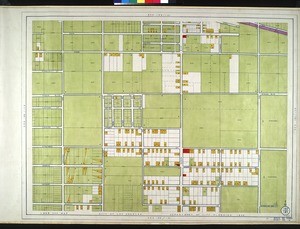 WPA Land use survey map for the City of Los Angeles, book 3 (San Fernando Valley from Canoga Park District to Van Nuys District), sheet 14