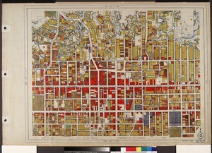 WPA Land use survey map for the City of Los Angeles, book 6 (Hollywood District to Boyle Heights District), sheet 2