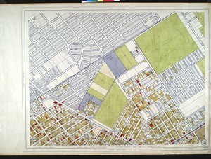 WPA Land use survey map for the City of Los Angeles, book 9 (Pacific Palisades Area to Mines Field (Municipal Airport)), sheet 15