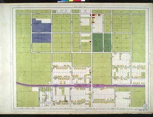 WPA Land use survey map for the City of Los Angeles, book 3 (San Fernando Valley from Canoga Park District to Van Nuys District), sheet 32