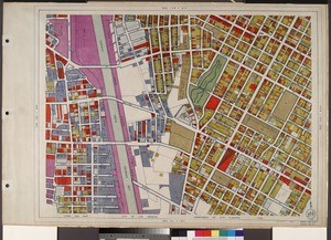 WPA Land use survey map for the City of Los Angeles, book 6 (Hollywood District to Boyle Heights District), sheet 37