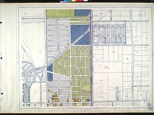 WPA Land use survey map for the City of Los Angeles, book 10 (Shoestring Addition to San Pedro District), sheet 7