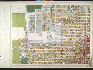 WPA Land use survey map for the City of Los Angeles, book 10 (Shoestring Addition to San Pedro District), sheet 26