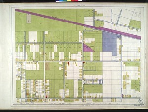 WPA Land use survey map for the City of Los Angeles, book 3 (San Fernando Valley from Canoga Park District to Van Nuys District), sheet 27