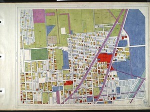 WPA Land use survey map for the City of Los Angeles, book 10 (Shoestring Addition to San Pedro District), sheet 16