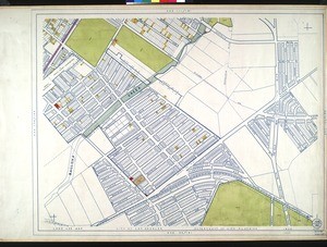 WPA Land use survey map for the City of Los Angeles, book 9 (Pacific Palisades Area to Mines Field (Municipal Airport)), sheet 21