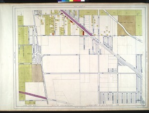 WPA Land use survey map for the City of Los Angeles, book 4 (Van Nuys District to Garvanza District), sheet 3