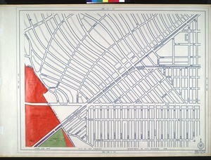 WPA Land use survey map for the City of Los Angeles, book 7 (Topanga Canyon to Hollywood District), sheet 26
