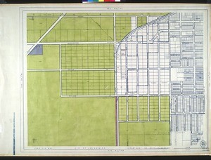 WPA Land use survey map for the City of Los Angeles, book 9 (Pacific Palisades Area to Mines Field (Municipal Airport)), sheet 31