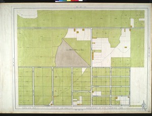 WPA Land use survey map for the City of Los Angeles, book 1 (North Los Angeles District), sheet 28