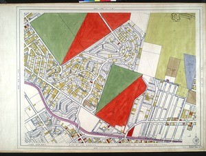 WPA Land use survey map for the City of Los Angeles, book 9 (Pacific Palisades Area to Mines Field (Municipal Airport)), sheet 7